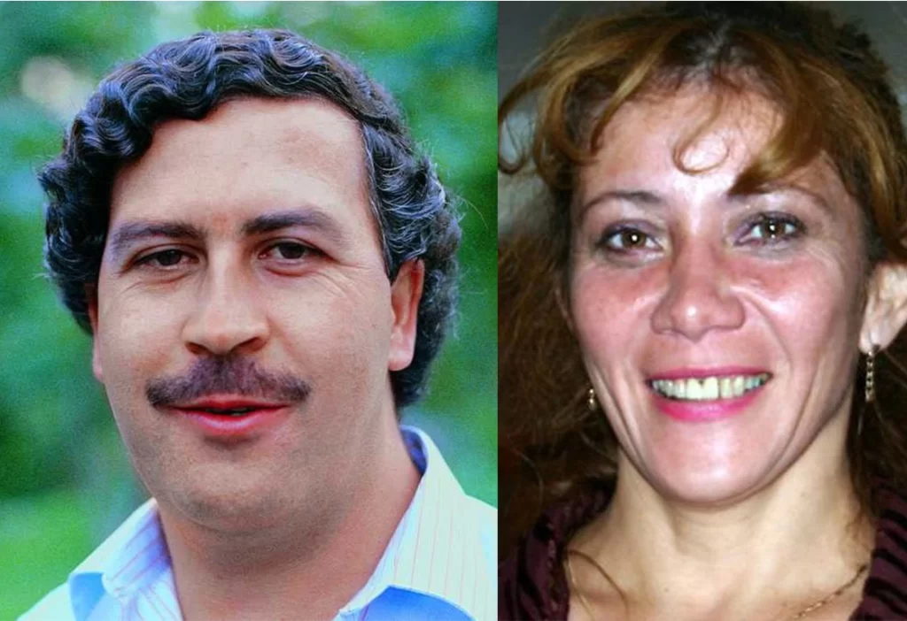 Pablo Escobar y Magaly Cuento
